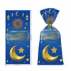 2026 Nueva Bolsa Transparente de Plástico Castillo Luna Dulces Bolsa para Dulces Galletas Bolsa de Regalo Bolsa de Regalo de Fiesta