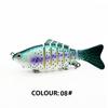 Isca de pesca para toda água suprimentos de pesca ao ar livre isca Luya 10CM/15.7G isca multi-seção isca artificial