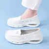 Zapatos de Enfermera con Amortiguación de Aire Estilo Otoño/Invierno Más Terciopelo Protección contra el Frío Suela Suave Transpirables Antideslizantes Exclusivo Transfronterizo Zapatos de Trabajo Médicos y de Enfermería para Mujer Cómodos