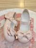 [Reserva Completa] Little Yuanzi Oso de Miel Original Lindos Zapatos Lo Cabeza Redonda Tacón Bajo Zapatos Joker