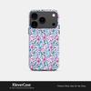 Capa de Celular Floral de Tela Cheia de Comércio Exterior Adequada para iPhone 17P Película Dois em Um Maçã 16/15 Capa Protetora de Camada Dupla