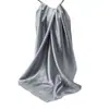 Pañuelo Cuadrado de Satén 90cm Color Sólido Bufanda para Cuello de Mujer Transfronteriza Turbante Moda Satén Brillante Bufanda de Seda Fabricante Venta al por Mayor