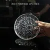 Nuevo Estilo Bar Ktv Club de Masaje de Pies Acrílico Transparente Plato para Snacks Bandeja de Frutas Frutos Secos Bocadillos Plato de Lujo