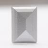 Vidro de cristal com fundo pontiagudo retangular Diamante diy capa de celular roupas chapéu adesivo material de strass outlet de fábrica