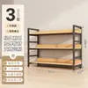 Estanterías de Almacén, Estanterías de Almacenamiento de Múltiples Niveles, Estanterías de Exhibición para Supermercados de Uso Pesado de Pie, Estanterías para Libros de Oficina en Casa