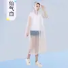 Capa de Chuva Eva para Adultos, Espessada, Impermeável, Unissex, Portátil, Jaqueta Poncho para Viagem ao Ar Livre e Ciclismo