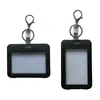 Comércio exterior transfronteiriço flip dobrável dupla face transparente plástico PP ID certificado de identidade conjunto de cartões de fábrica etiqueta de crachá concha de cartão atacado