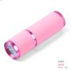 Arte de Uñas Pedrería Adhesivo Lámpara UV Linterna Lámpara de Curado Luz Plástico de Curado UV Gel UV Alimentado por Batería Mini Portátil Secado Rápido UV