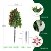 Planta Verde Artificial de Novo Modelo para Encaixar no Chão com Pinheiro e Cipreste para Decoração de Pátio Externo, Jardim, Gramado, Venda por Atacado em Estoque