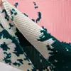 Conjunto de Moda Falda Dos Piezas para Mujer Verano Nuevo Camiseta Plisada Top Falda Larga Plisada Conjunto