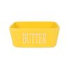 Amazon plato para mantequilla en stock caja de mantequilla de cerámica con cuchillo y tapa caja de mantequilla plato para mantequilla de pan occidental rectangular