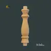 Armario de Vino de Madera Maciza Estilo Europeo, Puente, Pilar Pequeño, Valla de Calabaza, Pilar de Madera Decorativo tallado, Pilar Romano, Barandilla, Pilar de Gabinete