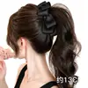 Presilha Banana Preta com Laço para Mulheres, Presilha para Cabelo de Rabo de Cavalo Alto que Não Desaba, Tamanho Grande para Cabelos Grossos, Sensação de Luxo, Novo Modelo 2026