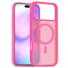 Personalización Transfronteriza Adecuada para iPhone 17 Funda Magnética para Teléfono Transparente Mate Funda con Sensación de Piel 17Air Cubierta Magnética para Teléfono