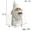 Artesanato de Resina Personalizado de Fábrica Velho com Barba Branca Enfeites Decorações de Jardim Pastoral Decorações para Casa Personalizado