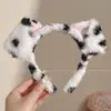 Pulseras de felpa con forma de oruga y estrella de cinco puntas para mujer, mangas anti-humedad, muñequeras deportivas, accesorios de otoño e invierno para niños