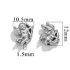 Acero inoxidable chapado en oro de 18k pequeño colgante de joyería proceso de galvanoplastia hecho a mano DIY pulsera collar colgante de joyería venta al por mayor