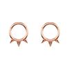 Los fabricantes ofrecen aretes de aro nasal puntiagudos de acero inoxidable 316L con personalidad, joyería piercing de moda con forma de círculo.