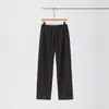 Pantalones Banana de Lana Espiga para Mujer 2025 Invierno Nuevo Estilo Forro Polar Engrosados Sueltos Versátiles Aspecto Adelgazante Cintura Alta Pantalones Casuales