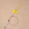 Venta al por mayor de suministros para mascotas: Caña de Juguete con Alambre, Caña de Juguete para Gatos, Caña de Juguete con Plumas, Suministros para Jugar con Gatos