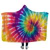 Manta con Capucha Magic Hat Capa Manta Gruesa de Felpa de Doble Capa para Niños Manta para Siesta Estilo Girasol