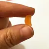 Tamanho Pequeno Realista PVC Laranja Plástico Resina Laranja Segmentos Laranja Fatias Laranja Realista DIY Fruta Falsa Comida Brinquedo Acessórios