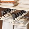 Suporte para Calças em Forma de Ganso, Pescoço Curto Sem Costura, Armazenamento e Organização que Economizam Espaço, Cabide para Pendurar Calças Revestido de Plástico, Suporte para Calças Antiderrapante