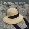 2023 Nuevo Estilo Sombrero de Cubeta Estilo Francés Atmósfera Sombrero de Paja de Cabeza Grande Sombrero de Paja de Verano para Mujer Sombrero de Paja Sombrero de Playa para Vacaciones