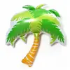 Globo Hawaiano Transfronterizo Hoja de Coco Película de Aluminio Piña Fresa Árbol de Coco Decoración Fiesta Hawaiana de Verano Aluminio