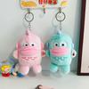 Peixe Criativo Handton Peixe-palhaço Boneca de Pelúcia Chaveiro Pingente Ornamentos para Mochila Escolar Presente de Casal