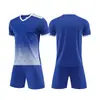 Traje de ropa de fútbol para hombre, estampado, adulto, transpirable, traje de entrenamiento, para niños, deportivo, manga corta, traje de balón