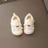 Zapatos para Caminar de Bebé Zapatos para Niños 2026 Invierno Nuevo Estilo Calzado de Algodón Cálido con Felpa Zapatos Individuales para Niñas Suela Suave para Bebés y Niños Pequeños