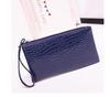 Comércio Exterior Transfronteiriço 2024 Nova Bolsa Feminina Moderna Clutch Longa Estampa Crocodilo Porta-Moedas para Celular Atacado