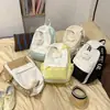 2025 Nova Mochila Mochila com Letras Mochila Casual Mochila de Alto Valor Mochila Bolsa Escolar para Estudante Grande Capacidade