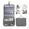 Bolsa de Higiene Pessoal Feihong Transfronteiriça com Separação Seca e Úmida, Bolsa de Maquiagem Dobrável à Prova d'Água de Grande Capacidade, Bolsa de Armazenamento Portátil para Viagens de Negócios e Viagens