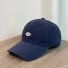 Estilo Coreano Viya Man Novo Bordado de Letra Boné de Baseball Feminino Estilo Coreano Versátil Circunferência da Cabeça Grande Aba Macia Boné de Pai Moderno