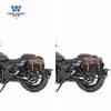 Coche muscular Wolf adecuado para bolsa lateral Wuji CU525 bolsa de lona bolsa para ordenador portátil de negocios maletín modificación con portaequipajes de liberación rápida