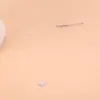 Moda Criativa Pingente de Cristal Zircônia com Diamante Único Colar de Fio de Pesca Transparente Coreano Corrente Simples Elegante para Clavícula Feminina