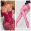 Comércio exterior Europa e Estados Unidos lingerie sexy nova renda pijamas sexy transparentes peça única pijamas divertidos atacado