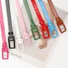 Venta al por mayor de fábrica nuevo cuero brillante color dopamina hebilla japonesa cinturón delgado para mujer Joker jeans cinturón decorativo cinturón de mujer