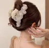 Presilha de Tubarão com Laço de Gatinho Super Fofa, Presilha Grande para Cabelo, Pegador para Mulheres, Novos Acessórios de Cabelo de Alta Qualidade 2025 para a Parte de Trás da Cabeça