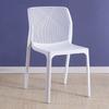 Suministros del Fabricante Sillas de Plástico Huecas de Calidad Transfronteriza, Sillas Simples de Ocio con Respaldo para Adultos, Sillas de Comedor Apilables para Uso Doméstico