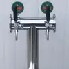 Máquina de Cerveja Coluna de Vinho Tipo T pode ser instalada LED Marca de Vinho Aço Inoxidável Múltiplos Bicos de Vinho Bar Multi-modelo Fabricante em estoque