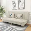 Sofá de tela pequeño, plegable para usarlo para siestas, nuevo sofá de doble propósito para sala de estar para apartamentos pequeños y casas de alquiler