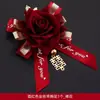 Suministros de Boda Ramillete Creativo Boutonniere Set Completo para Padrinos y Damas de Honor Boda Novio y Novia Ramillete Set de Flores