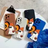 Funda para teléfono de Halloween más vendida con un lindo diseño de fantasma con capucha para iPhone 18 Pro, Apple 17, carcasa blanda