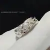 Anillo Chanel-Style Coco Forma de Diamante Versión Alta Dorado V Versión Ancha y Estrecha Circonita Cúbica Forma de Diamante Moda CNC Anillos Versátiles para Pareja