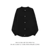Cardigan de malha cleanfit peso pesado estilo old money casaco estação outono e inverno cleanfit quente gola redonda suéter masculino moderno