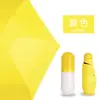 Sombrilla de cápsula con 50% de descuento, protección UV, sombrilla para estudiantes mujeres, versión coreana, doble uso para sol y lluvia, plegado automático
