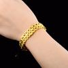 Vietnam oro moneda europea oro joyería chapado en cobre pulsera de oro 24k nuevo nuevo fábrica en stock venta directa al por mayor JH102